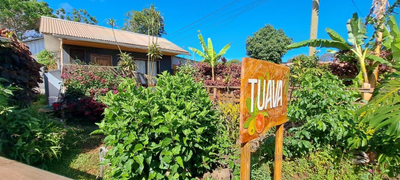 Tuava Lodge ハンガ・ロア エクステリア 写真