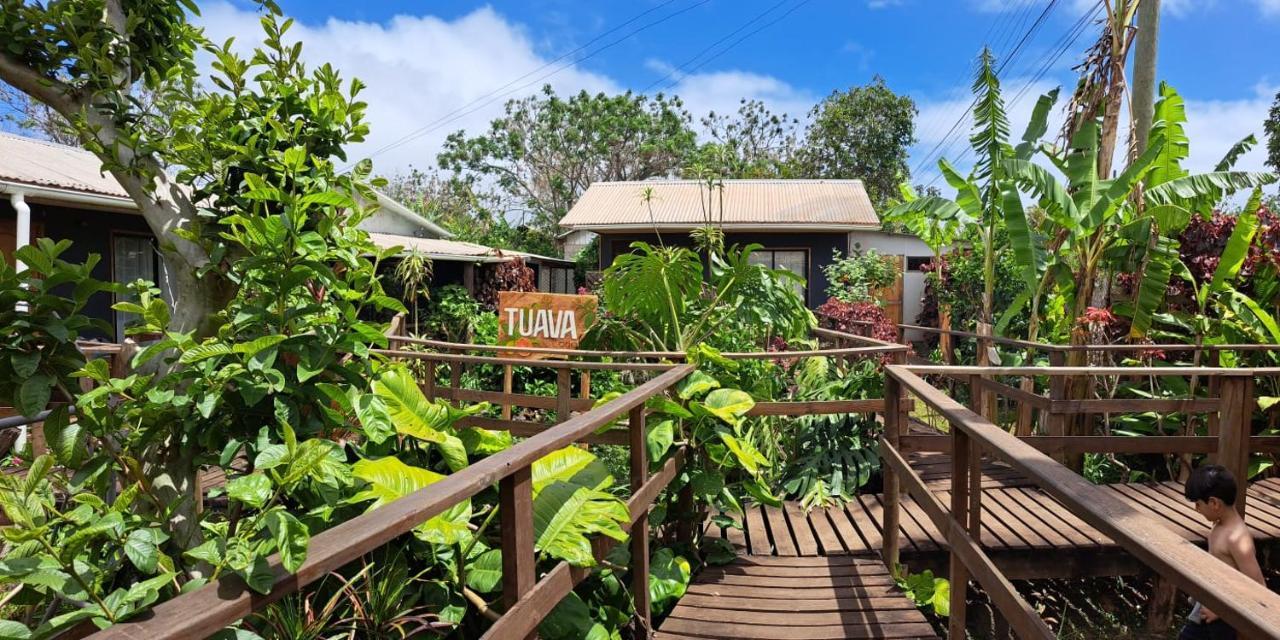 Tuava Lodge ハンガ・ロア エクステリア 写真