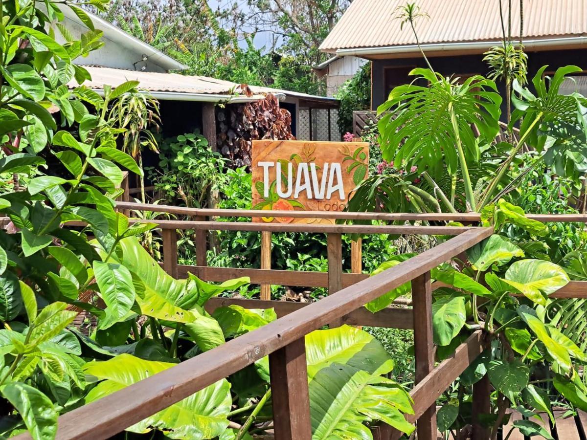 Tuava Lodge ハンガ・ロア エクステリア 写真
