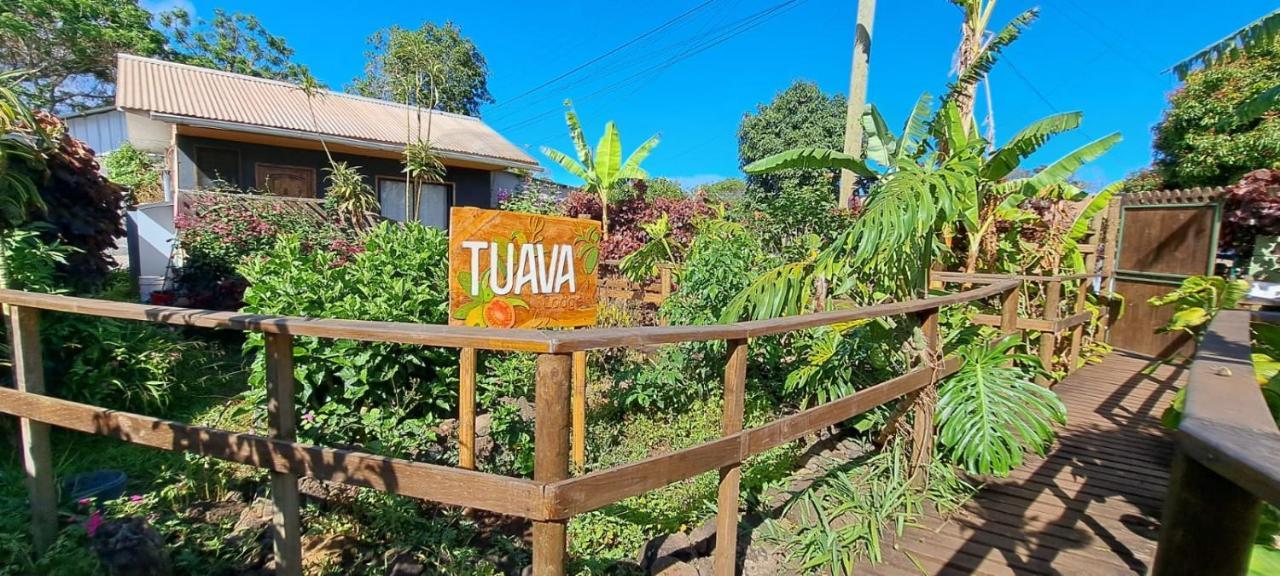 Tuava Lodge ハンガ・ロア エクステリア 写真